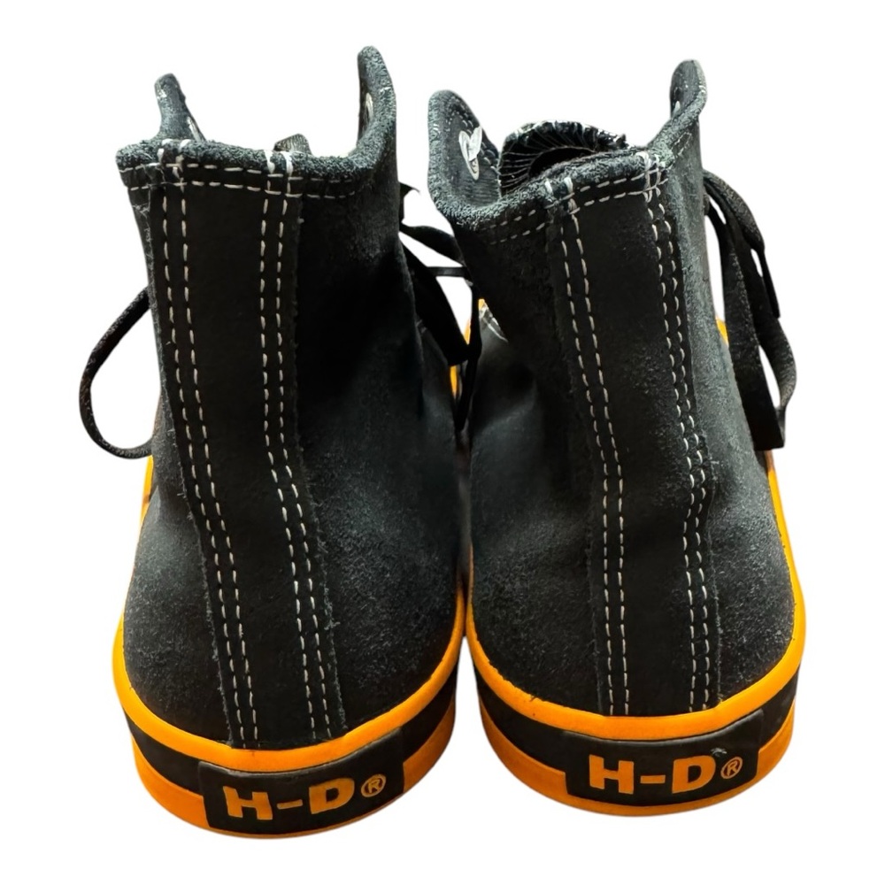 Men’s Harley Davidson Nathan HighTop Bar & Shield Sneaker Tennis Shoe Size 7.5 - Picture 5 of 8
